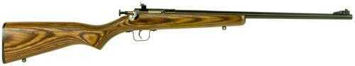 Crickett KSA2255 Single Shot Bolt 22 Long Rifle 16.12" Barrel 1 Laminated Brown Stock Blued