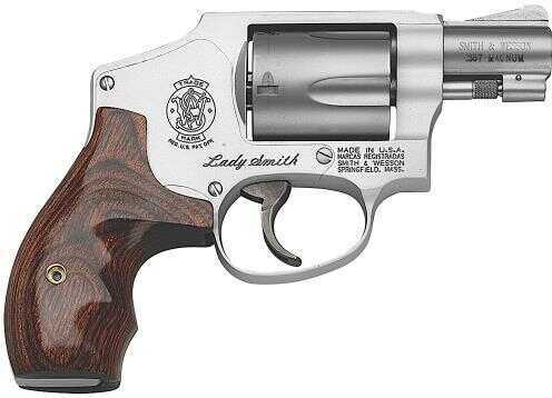 Smith & Wesson M642 Lady Revolver 38 Special 1.88" Barrel Stainless Steel 5 Round With Wood Grip