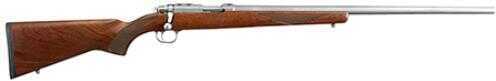 Ruger 77/17 Rifle Rotary Mag Bolt Action 17 WSM 24" Barrel 6+1 Rounds Walnut Stock Stainless Steel