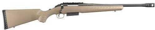 Ruger American Ranch Rifle 450 Bushmaster 16" Threaded Barrel Flat Dark Earth Stock Black Finish