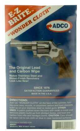 Adco Arms E-Z Brite Wonder Cloth Lead and Carbon Wipe