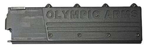 Olympic Arms AR-15 45 ACP 17-Round Magazine, Polymer Black Md: K45M