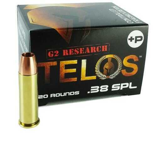 38 Special 20 Rounds Ammunition G2 Research 105 Grain Hollow Point