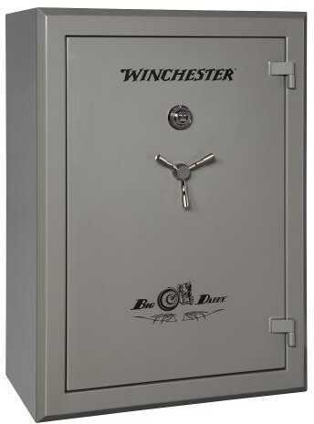 Winchester Big Daddy Mechanical Lock 12 Gauge Steel 60"x42"x25" Gun Safe, Gray Md: BD59423610M