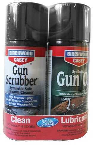 Birchwood Casey 33302 Gun Scrubber Gun Oil Combo Synthetic