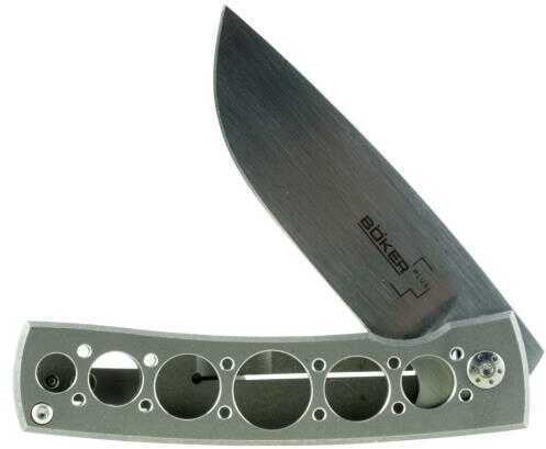 Boker USA Inc. 01BO740 Plus Folder 2.75" VG-10 Drop Point Titanium