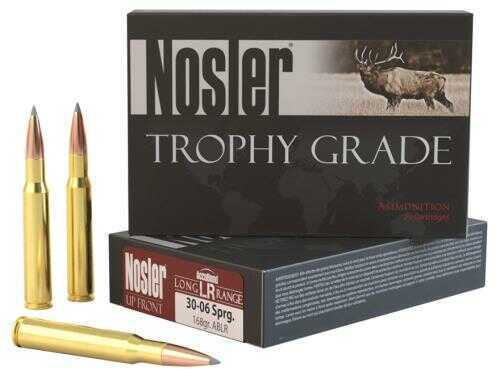 30-06 Springfield 20 Rounds Ammunition Nosler 168 Grain AccuBond