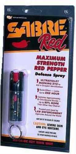 Security Equipment Corporation Sabre Red Pepper Spray With Keyring .54 Ounces Md: KR14OC