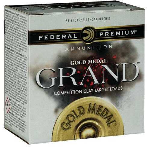 12 Gauge 25 Rounds Ammunition Federal Cartridge 2 3/4" 1 1/8 oz Lead #7 1/2