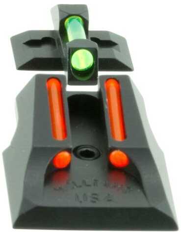Williams Gun Sight 70993 FireSight Pistol S&W BodyGuard Aluminum Green Red Black