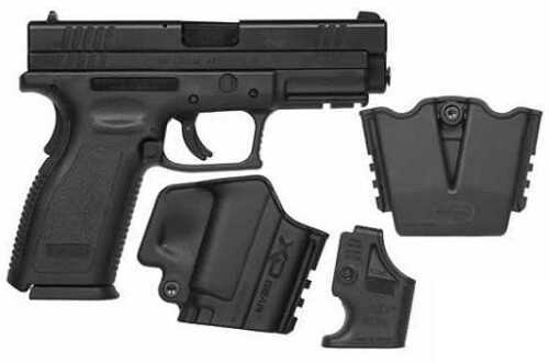 Springfield Armory XD Service 357 Sig Sauer 4" Barrel 10 Round Polymer Grip Black Semi-Auto Pistol XD9103SP06