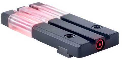 Meprolight 63130R FT Bullseye Rear Sight Remington R1 Fiber Optic Red Black