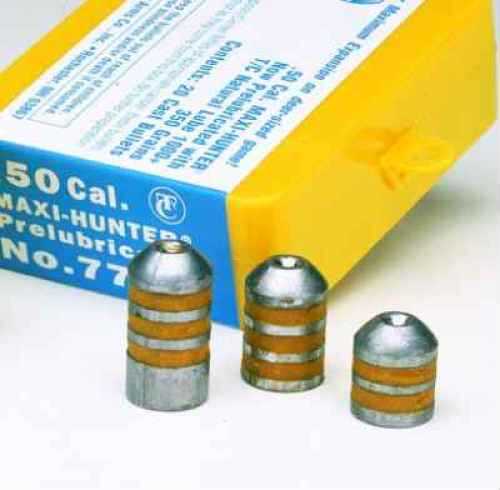 Thompson/Center Arms Maxi-Hunter Prelubricated Bullets .50 Caliber 275 Grains (per 20) 7885