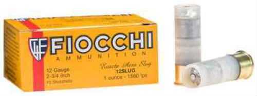 12 Gauge 10 Rounds Ammunition Fiocchi Ammo 2 3/4" 7/8 oz Lead #Slug