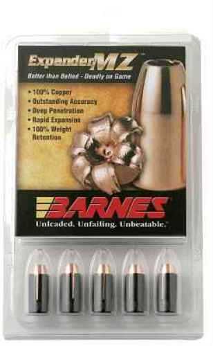 Barnes .50 Caliber .451" Diameter 300 Grain Expander MZ Hollow Point Flat Base Muzzleloading Bullet 15 Count 45131