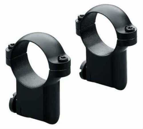 Leupold Ruger #1 & 77/22 Ring Mounts 30mm Medium Matte Black 51038