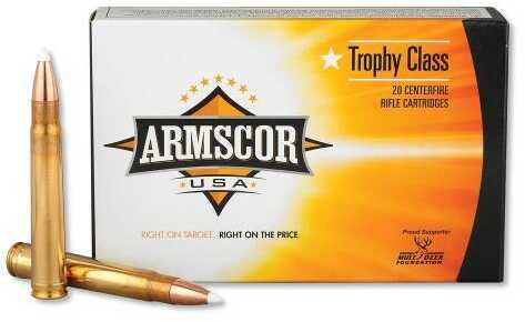 375 <span style="font-weight:bolder; ">H&H </span>20 Rounds Ammunition Armscor Precision Inc<span style="font-weight:bolder; "> 300</span> Grain AccuBond
