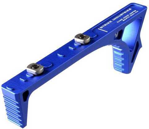 Link Curved ForeGrip AR Style 6061-T6 Aluminum, Blue Md: SILINKCFGBLU