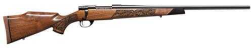 Weatherby Vanguard Lazerguard 300 Magnum 24"#2 Contour Barrel AA Grade Claro Walnut Wood Stock High Gloss Finish Bolt Action Rifle