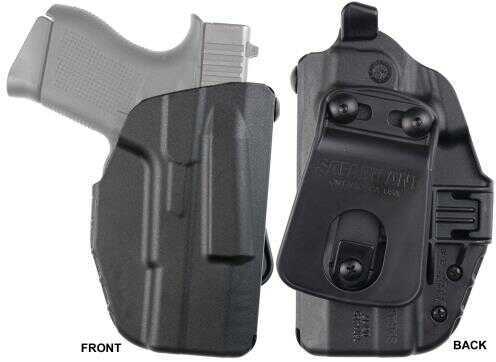 Safariland ALS Paddle for Glock 43 with TLR-6 Nylon Black Left Hand Md: 7371-89518-412