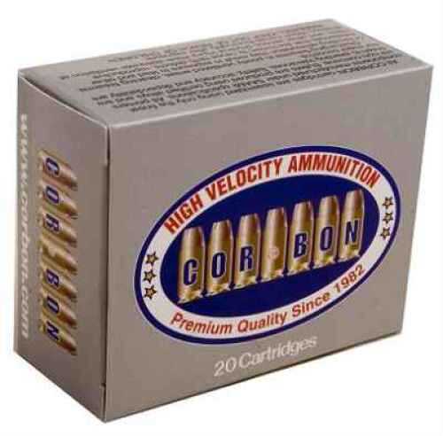 40 S&W 20 Rounds Ammunition Corbon 150 Grain Jacketed Hollow Point