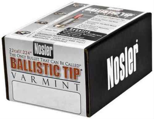 Nosler 20 Caliber Ballistic Tip Varmint, .204" 40 Grains Spitzer Bullets 52111