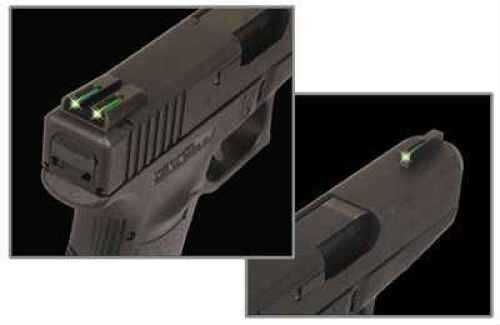 Truglo Brite-Site Fiber Optic Sight Fits Low for Glock 9/40 S&W/357Sig TG131G1