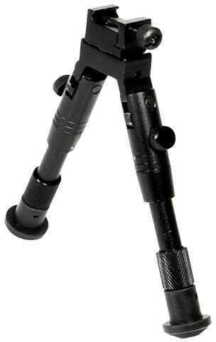 Leapers UTG Tl-BP28S Shooter''s SWAT Bipod Black Aluminum 6.2-6.7