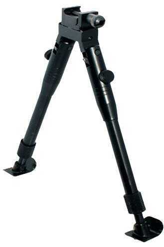 Leapers UTG Tl-BP69St Shooter''s Sniper Bipod Black Aluminum 8.2-10.3