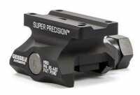 Geissele Automatics Super Precision Optic Mount For Trijicon MRO Aluminum Black Hard Coat Anodized Finish Md: 05-402B