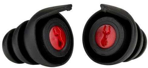 Safariland In-Ear Impluse Hearing Protection Earplugs 33 Db Black/Red Md: 1218591