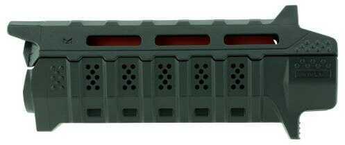 Strike Viper AR Rifle Handguard Polymer Black, Red Inserts Md: SIVIPERHGCBK