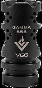 Gamma AR-15 5.56mm 17-4 Stainless Steel Muzzle Break, Black Nitride Md: APVG100001A
