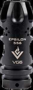 VG6 Epsilon 556 Muzzle Device MB/FH AR-15 Black Nitride Break Md: APVG100005A