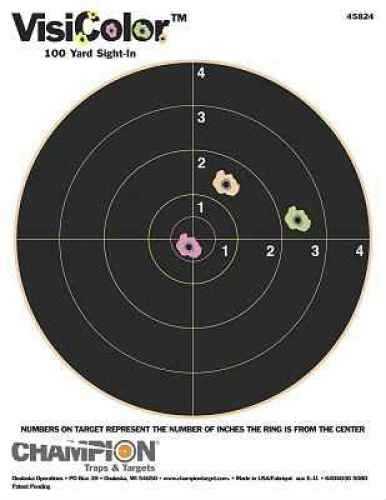 Champion Traps and Targets Visicolor 8" Bulls Eye (10 Pack) 45824