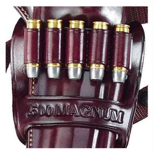 <span style="font-weight:bolder; ">Galco</span> Gunleather 500 S&W Ammunition Carrier With 5 Cartridge Loops Md: KHB62H