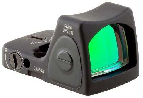 RMR Type 2 Adjustable LED Reflex Sight 3.25 MOA Red Dot Reticle 1 Adjustment CR2032 Battery