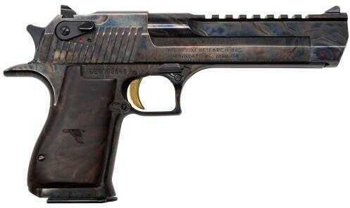 Magnum Research Desert Eagle Mark XIX Semi Auto Handgun .357 Mag 6" Barrel 9 Rounds Walnut Grips Color Case Hardened Finish
