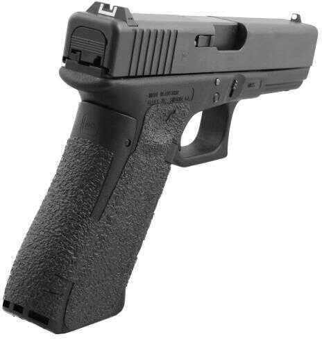 Talon 374R for Glock 19 Gen 5 Rubber Adhesive Grip With Medium Backstrap Textured Black
