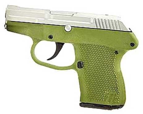 Kel-Tec P-32 32 ACP 2.68" Barrel 7+1 Rounds D A Green Poly Grip Hard Chrome Finish P32HCGN