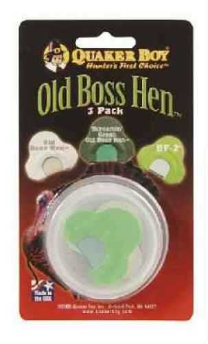 Quaker Boy Old Boss Hen Turkey Call 3 pk. Model: 11308