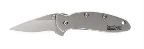 Kershaw Chive 1.938" Assisted Folding Knife Clip Point Plain Edge 420HC/Satin Satin 410 Stainless Thumb Stud/Pocket