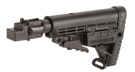 Command Arms Accessories 6 Position Collapsible Stock Stamped Receiver with Black Finish Md: CAKC