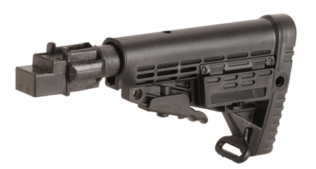 Command Arms Accessories 6 Position Collapsible Stock Stamped Receiver with Black Finish Md: CAKC