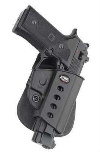 Fobus E2 Paddle Holster Fits Beretta Vertec Taurus 92/99 w rail Right Hand Kydex Black BRV