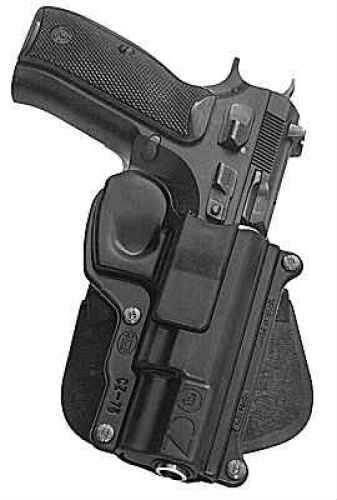 Fobus Holster CZ 75,75BD,75D Compact Right Hand Paddle Attachment Polymer Black