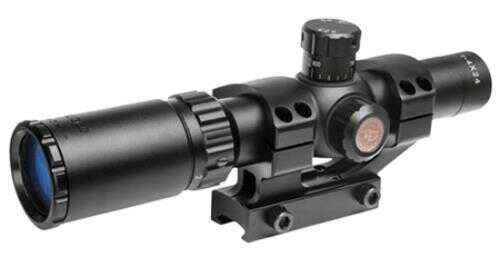 Truglo Brite 30 Series Scope 1-4x24mm Duplex Mil-Dot Reticle 30mm Tube Matte Black Md: TG8514BT