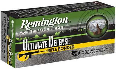 223 Remington 20 Rounds Ammunition 62 Grain PSP Bonded