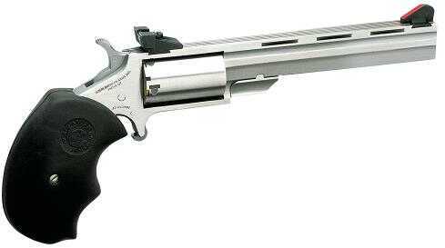 North American Arms Mini Master 22 Long Rifle 4" Barrel 5 Round Stainless Steel Revolver MMTL