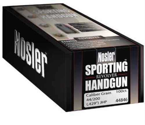 Nosler 44 Caliber 300 Grains JHP Handgun (Per 100) 42069